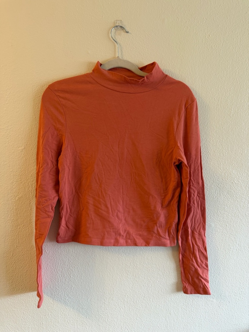 Women's Long Sleeve Mock Neck Top